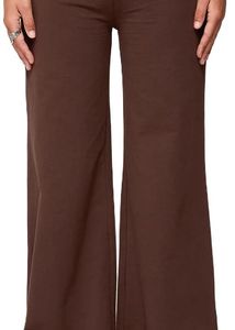 Brown Flare Leggings