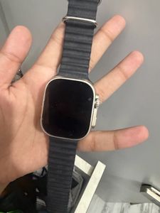 Apple Watch Ultra with wireless charger