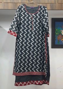 Black Layered Kurta