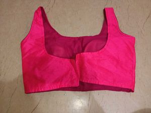 Pink Saree Blouse - Vibrant &amp; Stylish