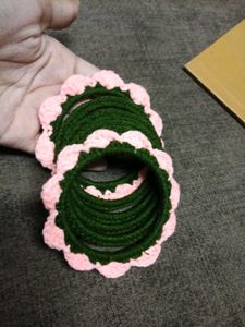 Handmade Crochet Bangles