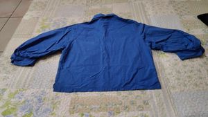 Classic Blue Button-Down Shirt