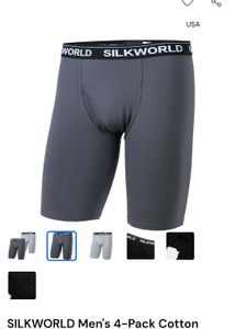 XXL Silkworld Men's body wear set of 2