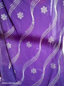 Beautiful Purple Saree