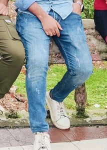 Light Wash Denim Jeans
