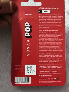 Sugar Pop Tinted Nourishing Lip Balm