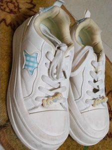 Y2K FASHION SHOES Chunky, star blue and yellow