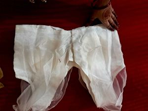 Sheer White blouse 👚