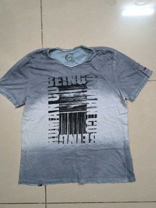 2 Tee Blue Long Tshirt And Half Being Human Te
