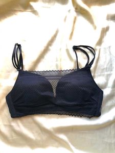 Black Lace Trimmed Bralette