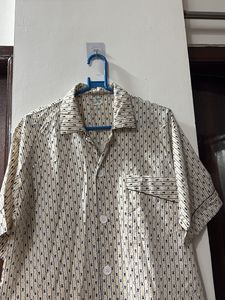 women’s nightshirt Printed Short Sleeve