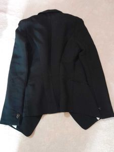 Black Double Breasted Blazer