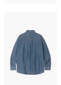 PARTIMENTO oversized stone washed denim