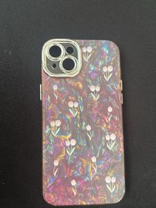iphone 15 plus Cute Tulip Pattern Phone Case