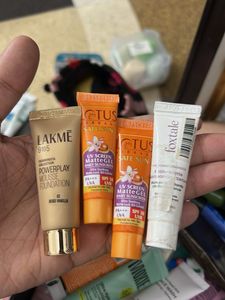 Lakme, Lotus & Foxtale Skincare Lot