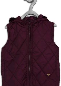 612 League Girls' Puffed Sleeveless Jacket 4-6yrs