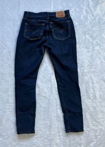 Classic Dark Wash Denim Jeans
