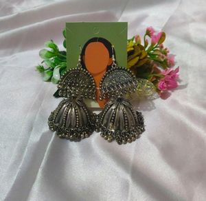 Oxidised Jhumke