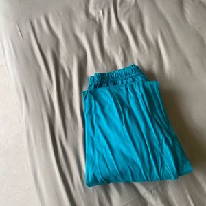 Teal Blue Palazzo Pants