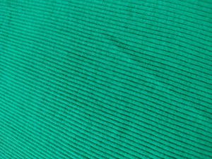 Ribbed Green Halter Neck Crop Top