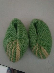 Handmade Baby Booties