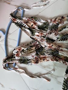 floral one piece dress