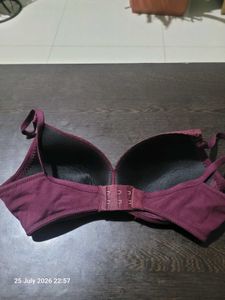 Comfortable Mauve Bra