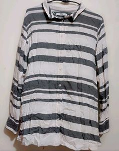 Grey Printed Shirt For Girl Or Women 34 Bust