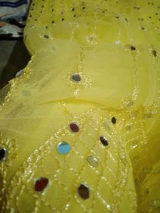 Yellow Lehenga choli.             No Coins Negotia