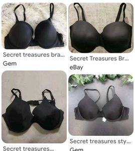 secret treasure black bra