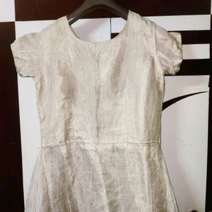 Beautiful Dress In 3 Piece Gown+ Jacket+Dupatta