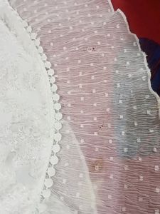 White Top With Thread Work