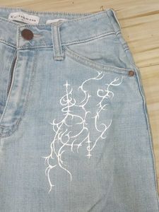 light washed jeans