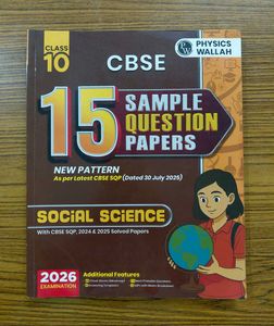 CBSE Class 10th Social Science 15 Sample Papers