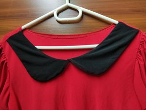 Red Color Top