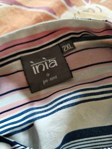 Striped Button-Down Kurta
