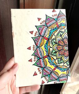 Handmade Mandala Art Card