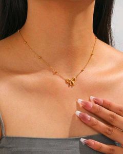 Bow Necklace  For Women Stylish