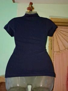 Navy Blue Polo T-Shirt