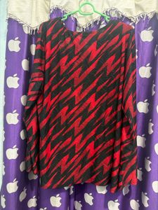 red coord set