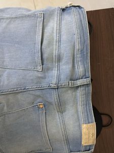 Light Wash Skinny Denim Jeans