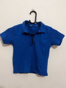 Blue Polo top