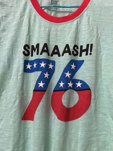 Cool Mint "SMAAASH! 76" Graphic Tee