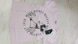 bust 34 Mickey Mouse Graphic Tee