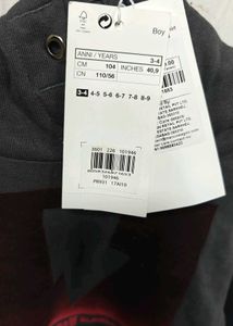 OVS Kids Black Boys Graphic Hoodie