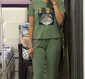 Cute Green Lounge Set