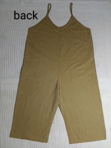 Girls Brown Dungaree Size XL