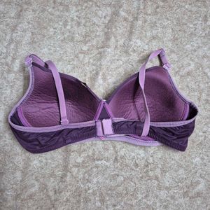 purple soft lightly padded bra 💜🔮