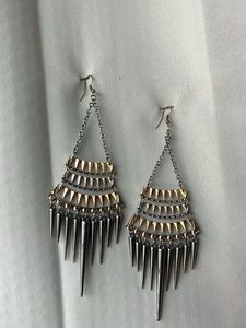 Statement Spike Dangle Earrings