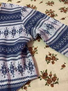 Vintage print Cardigan